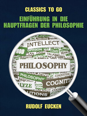 cover image of Einführung in die Hauptfragen der Philosophie